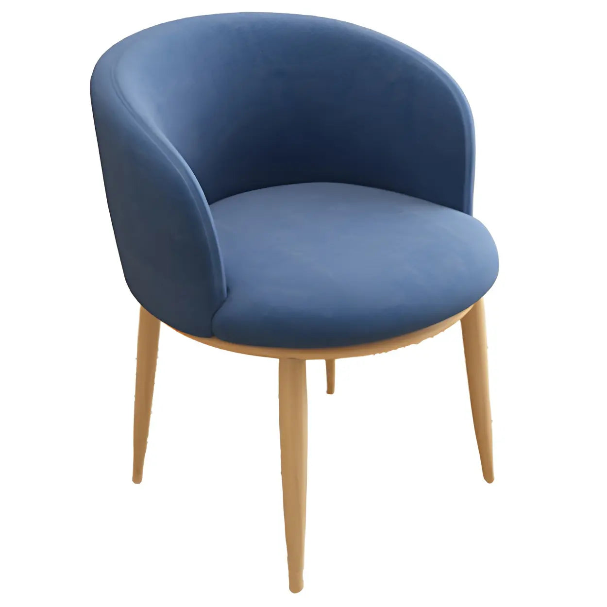 Stylish Green Compact Task Chair — Peacock Blue / 2 Piece Set