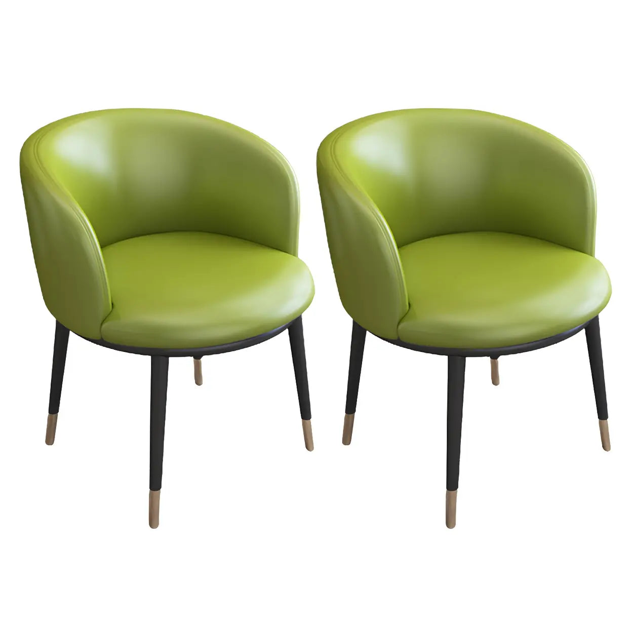 Stylish Green Compact Task Chair — Purple / 1 Piece