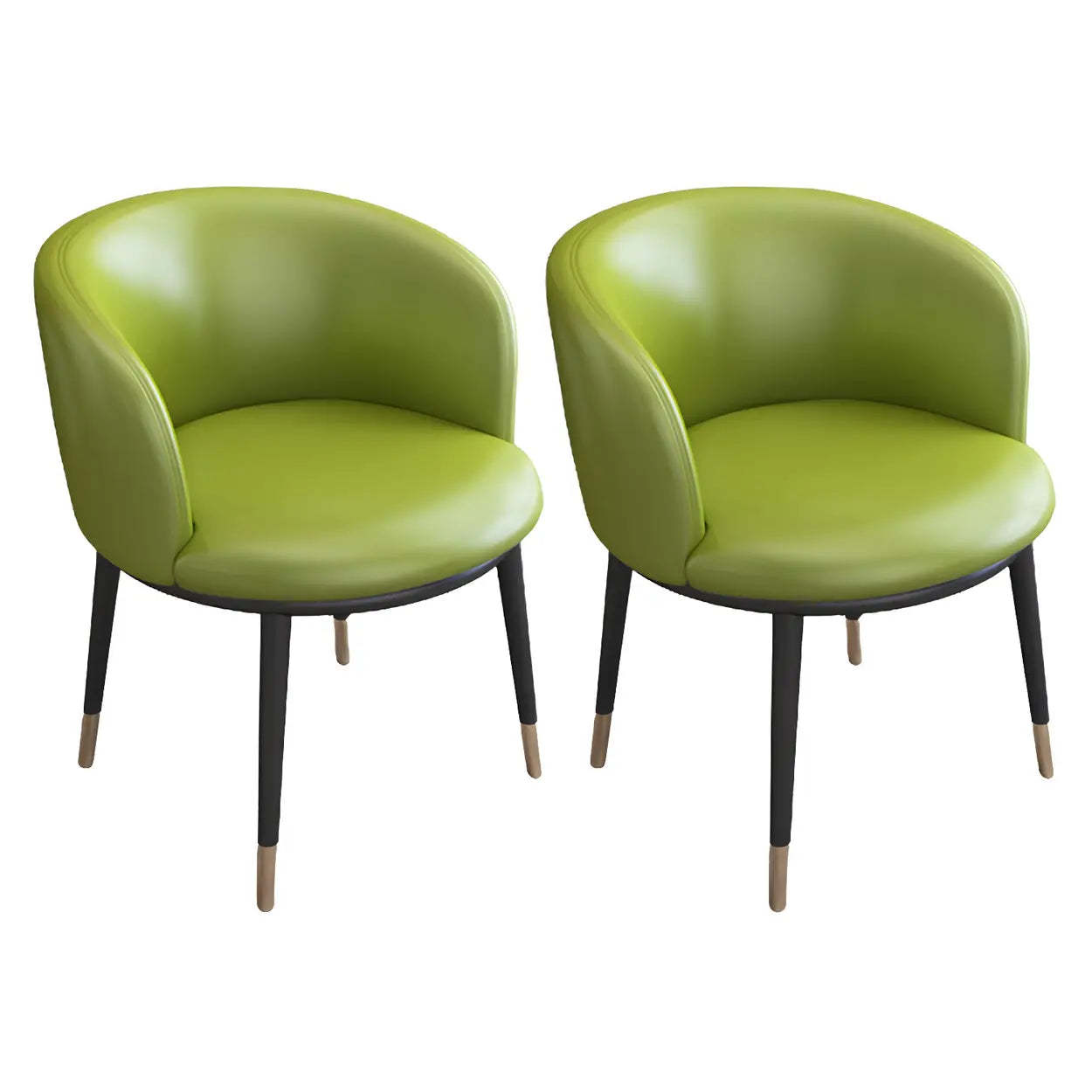 Stylish Green Compact Task Chair — Purple / 1 Piece