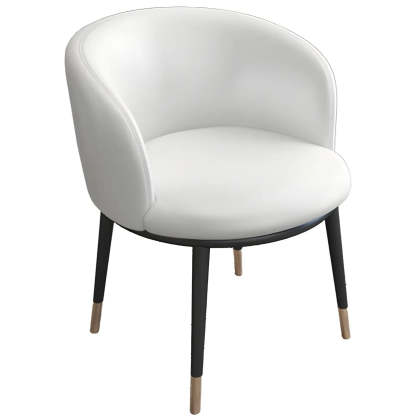 Stylish Green Compact Task Chair — White-Blue / 2 Piece Set