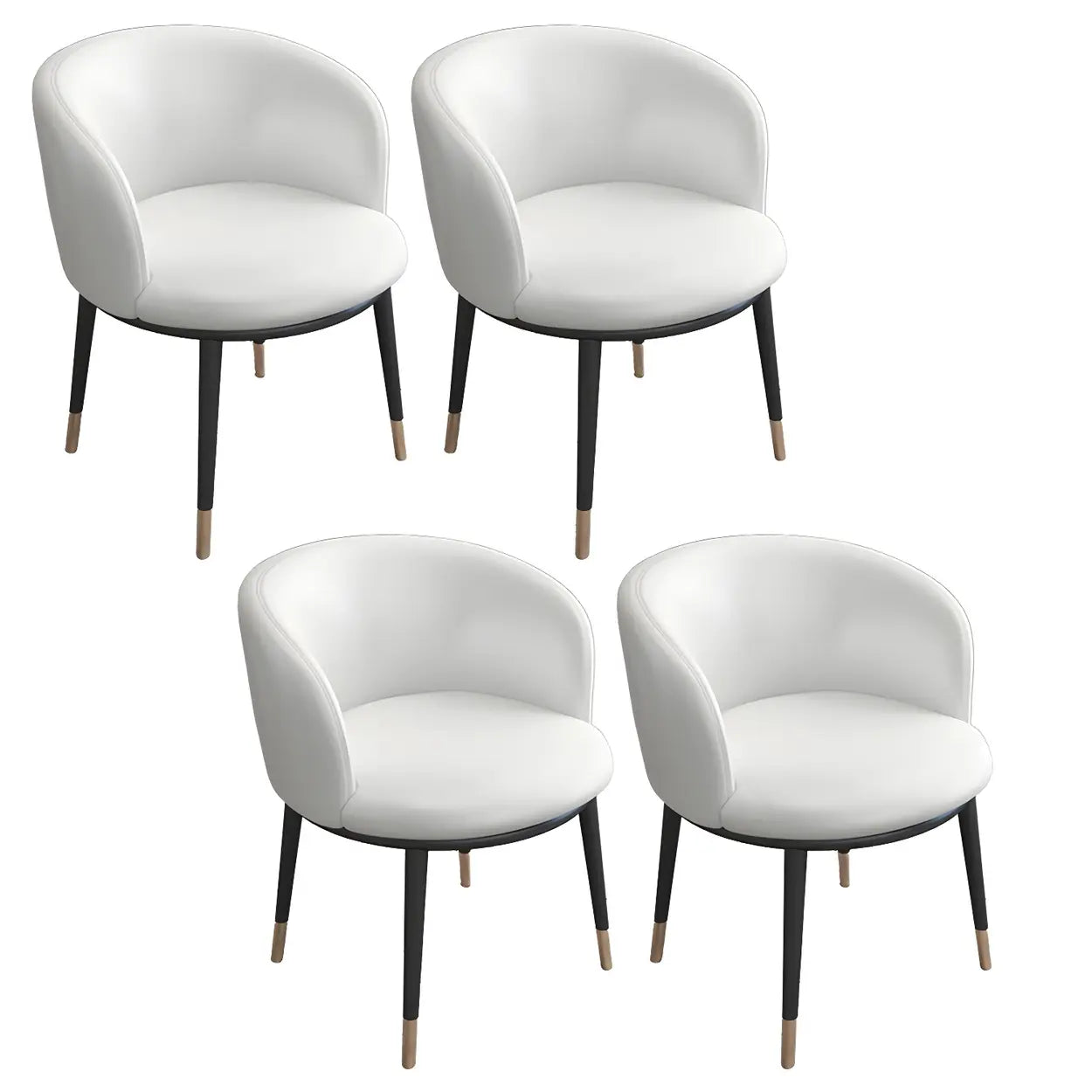 Stylish Green Compact Task Chair — Dark Blue / 2 Piece Set