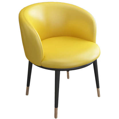 Stylish Green Compact Task Chair — Off-White / 1 Piece