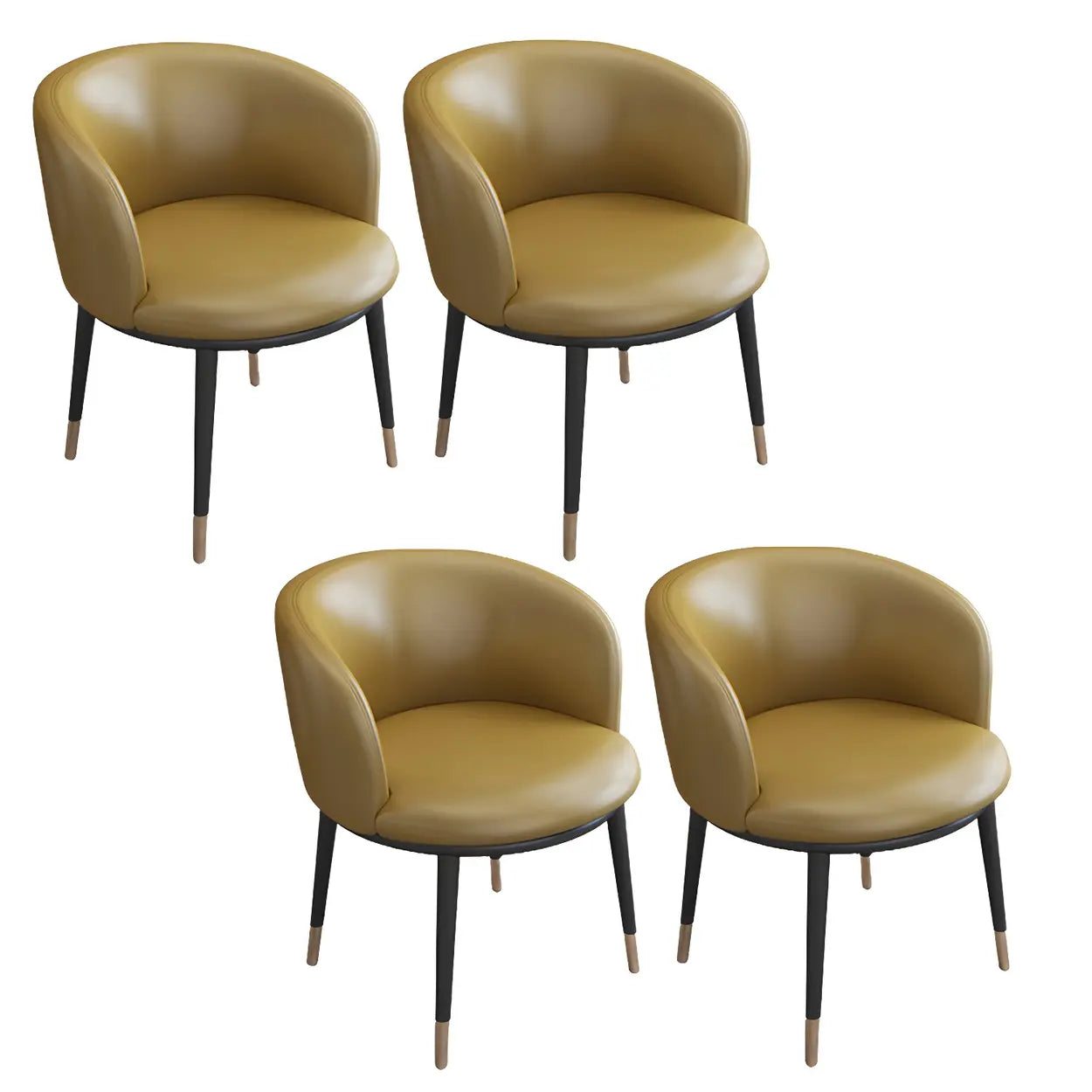 Stylish Green Compact Task Chair — Light Blue / 1 Piece