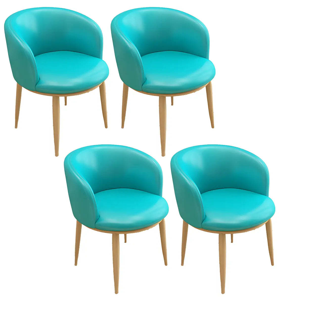 Stylish Green Compact Task Chair