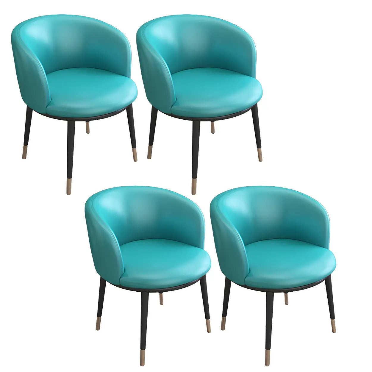 Stylish Green Compact Task Chair