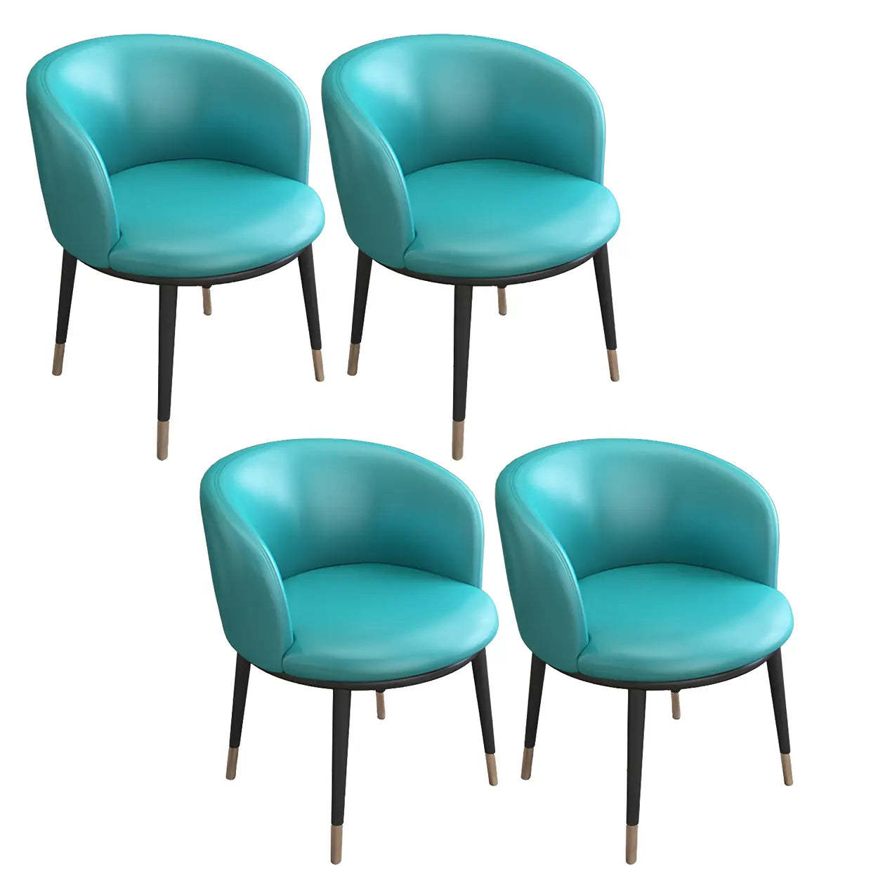 Stylish Green Compact Task Chair