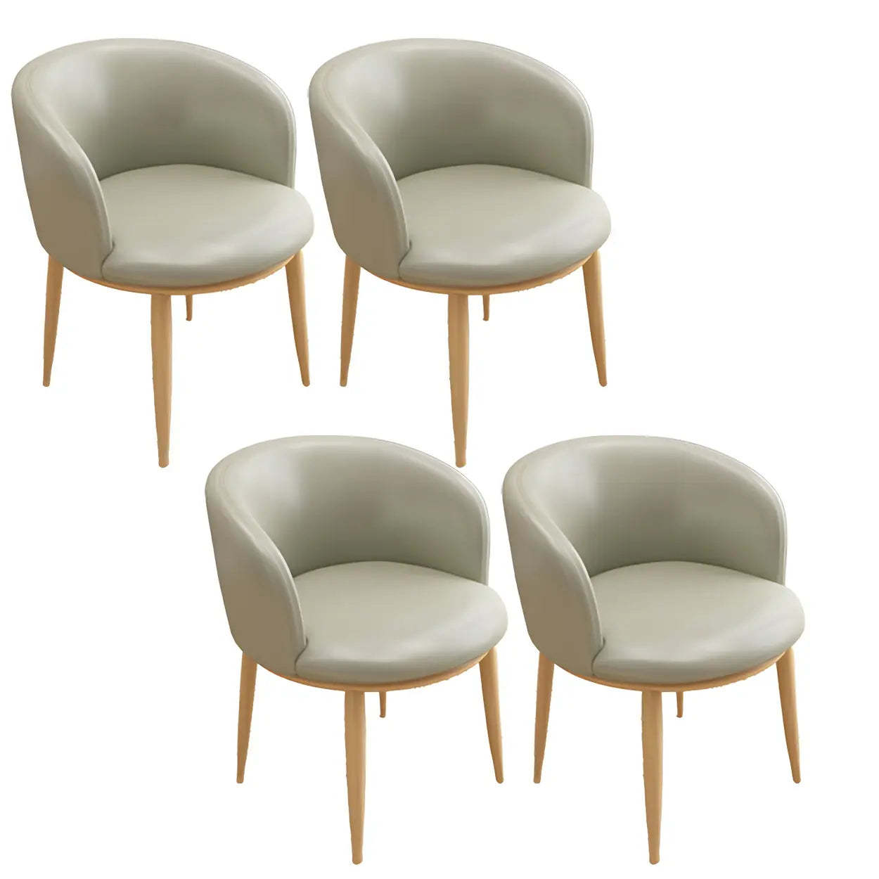 Stylish Green Compact Task Chair