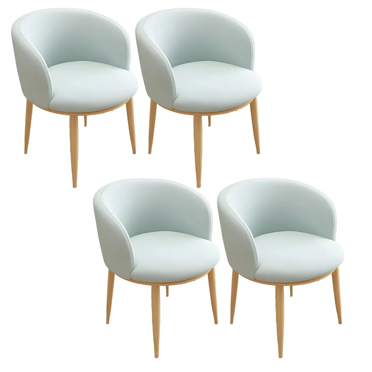 Stylish Green Compact Task Chair
