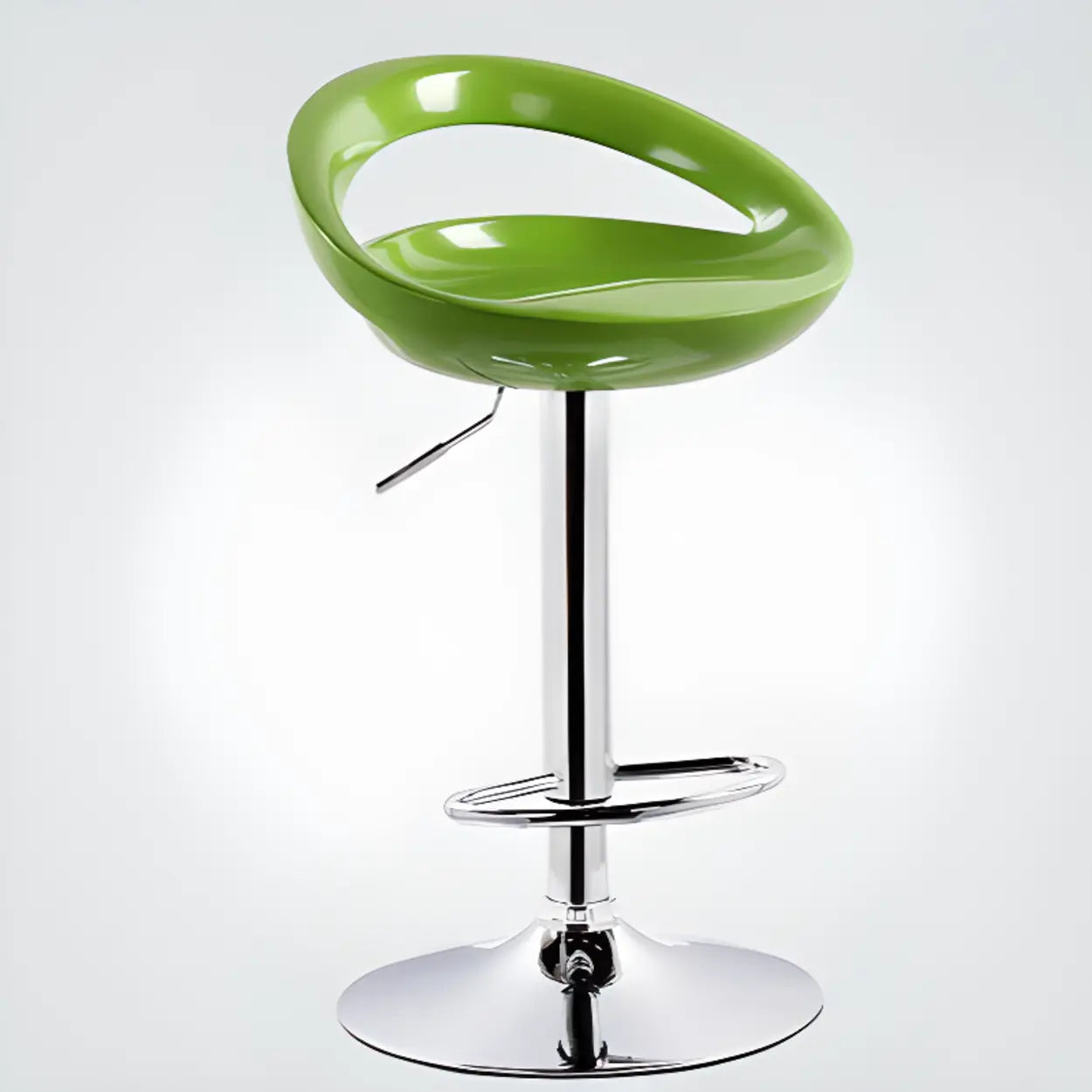 Adjustable Swivel Bucket Bar Stool — Royalblue