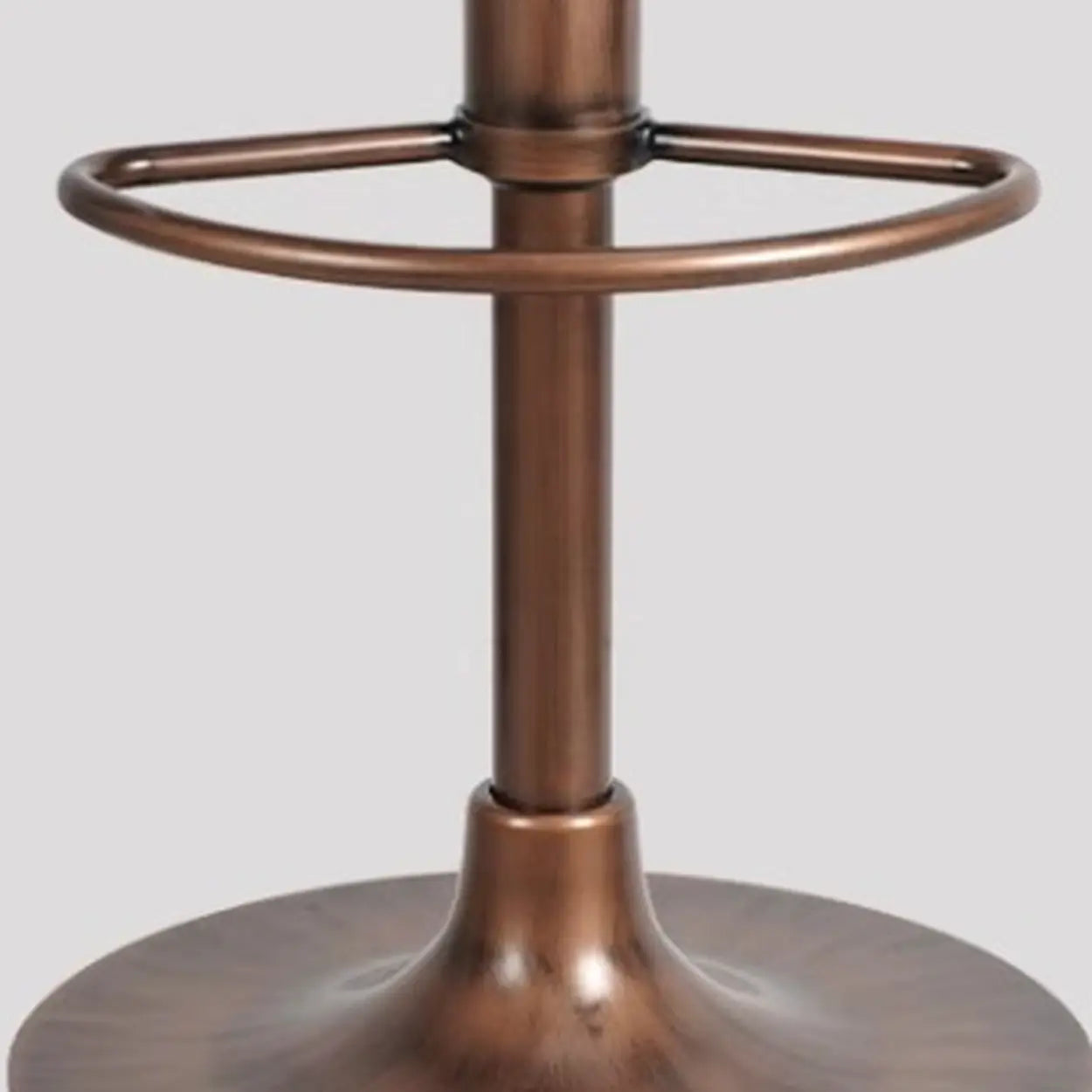 Swivel Leather Bucket Bar Stool with Back