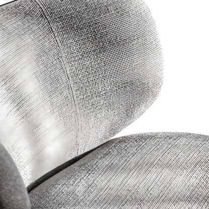 Swivel Fixed Back Textured Side Chair