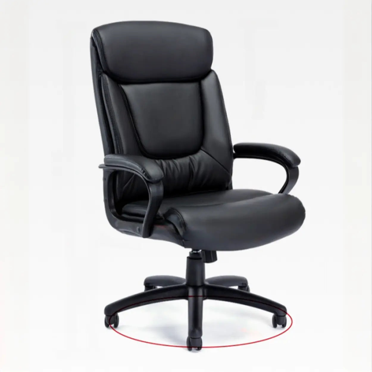 Swivel Executive Leather Black Office Chair