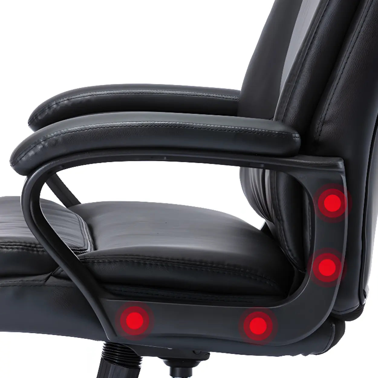 Swivel Executive Leather Black Office Chair