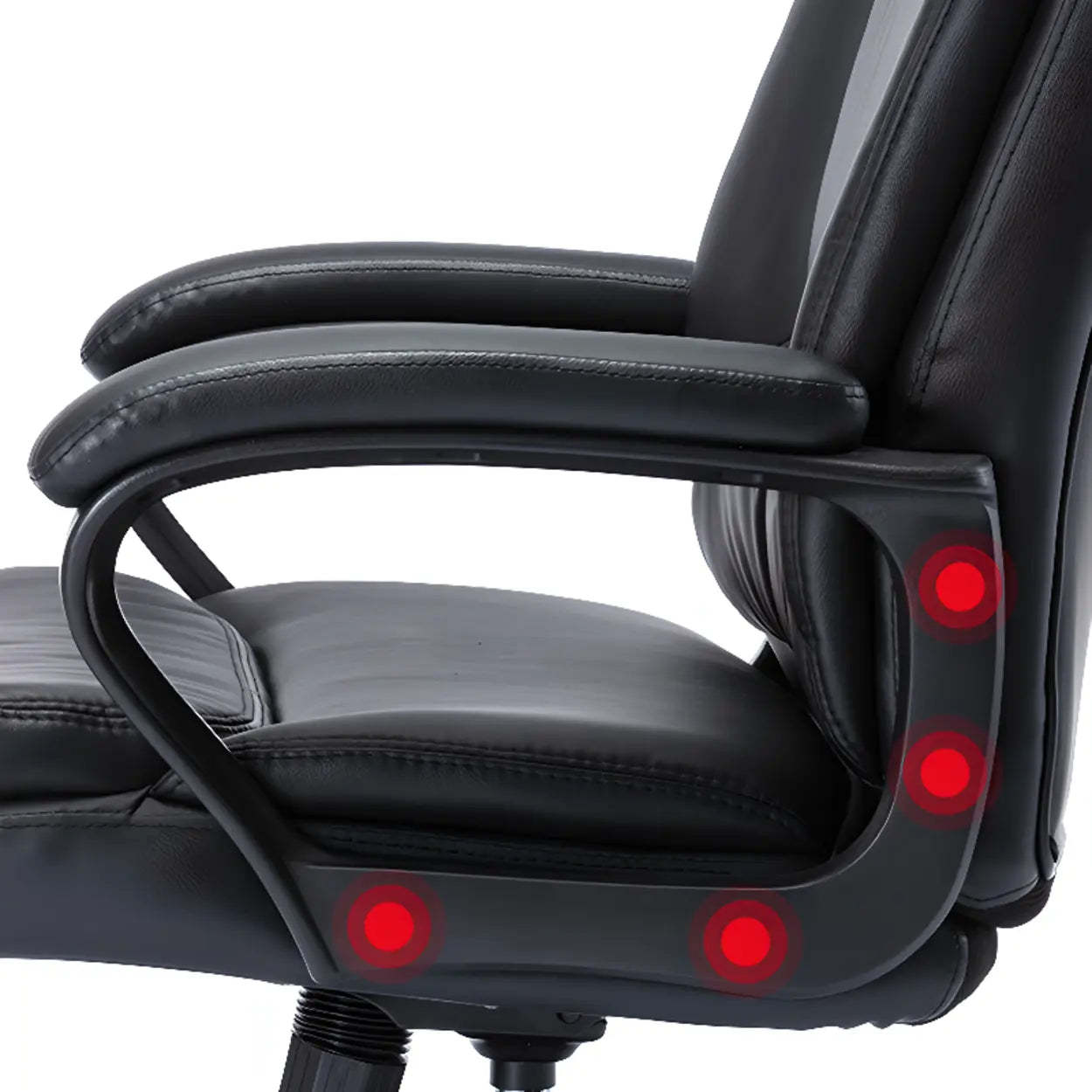 Swivel Executive Leather Black Office Chair