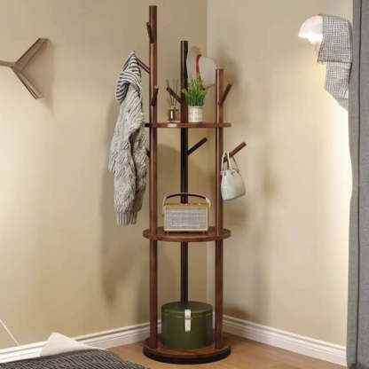 Swivel Tree-Shape Coat Rack