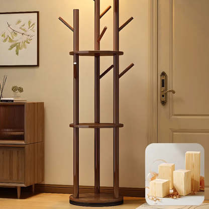 Swivel Tree-Shape Coat Rack