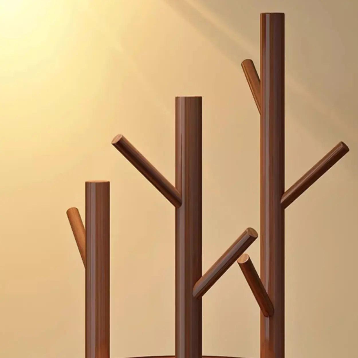 Swivel Tree-Shape Coat Rack