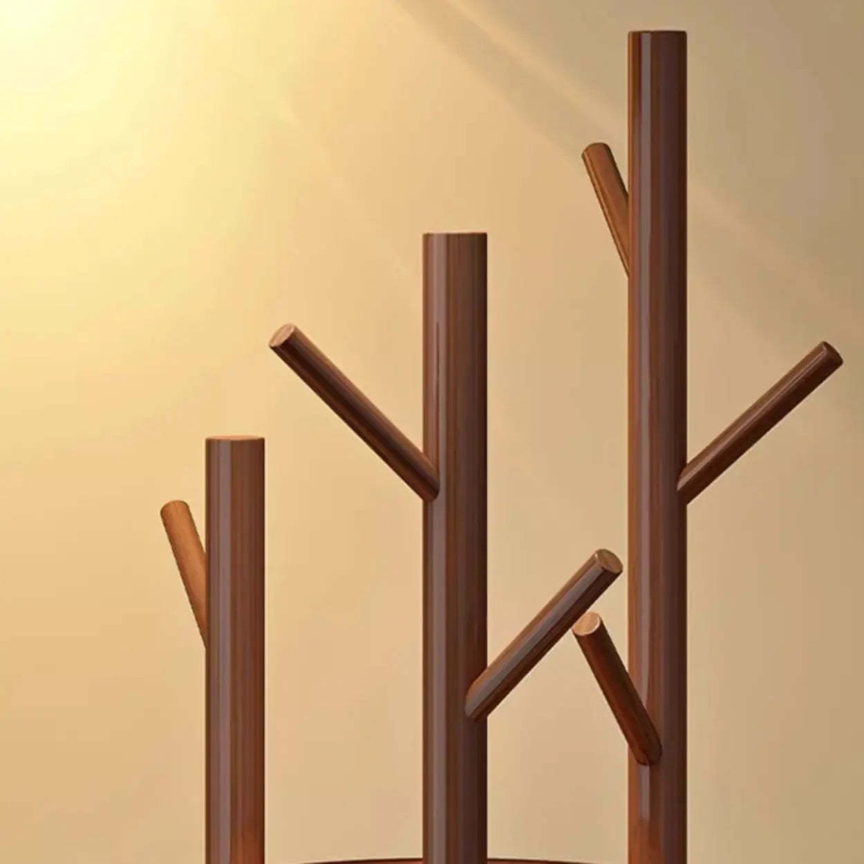 Swivel Tree-Shape Coat Rack