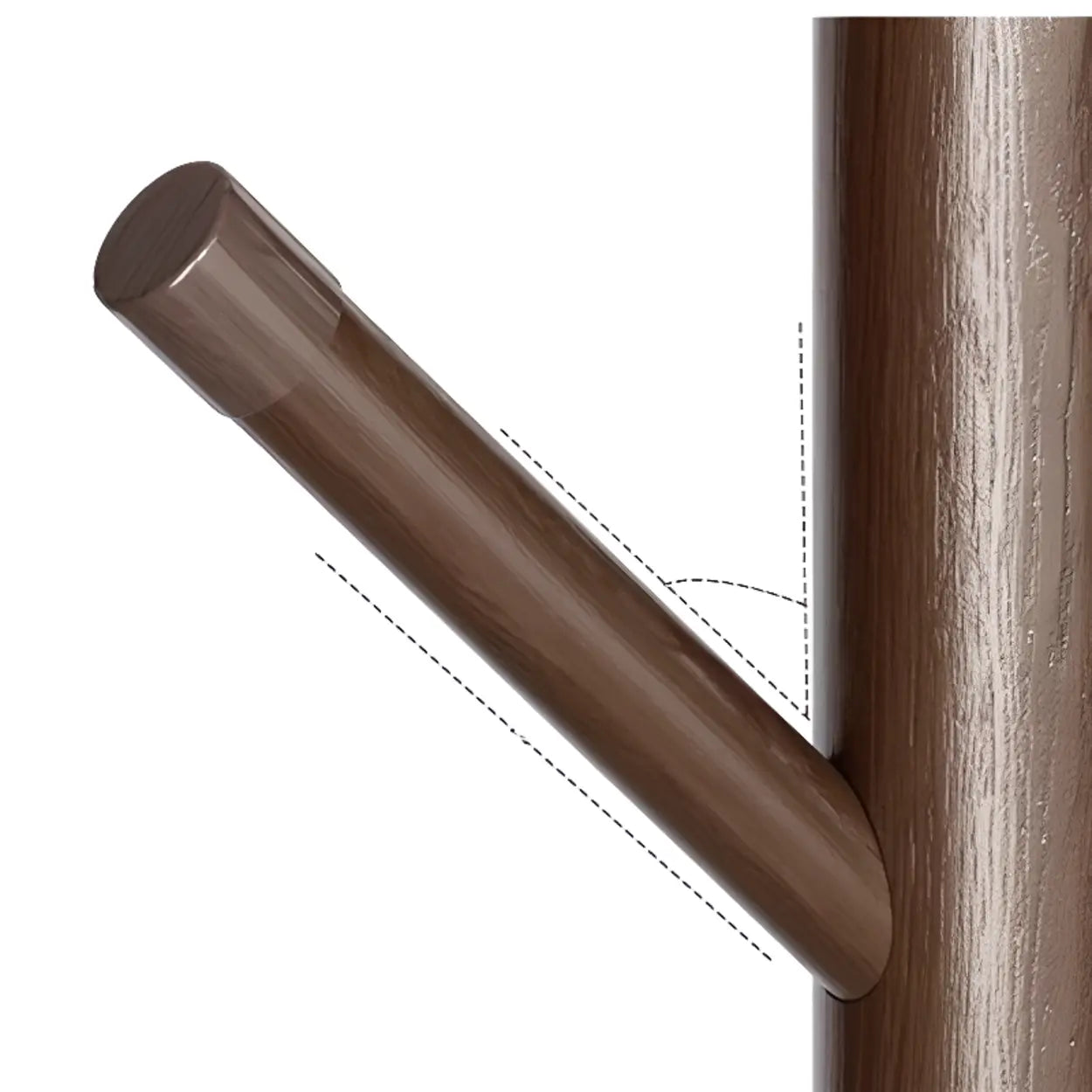Swivel Tree-Shape Coat Rack