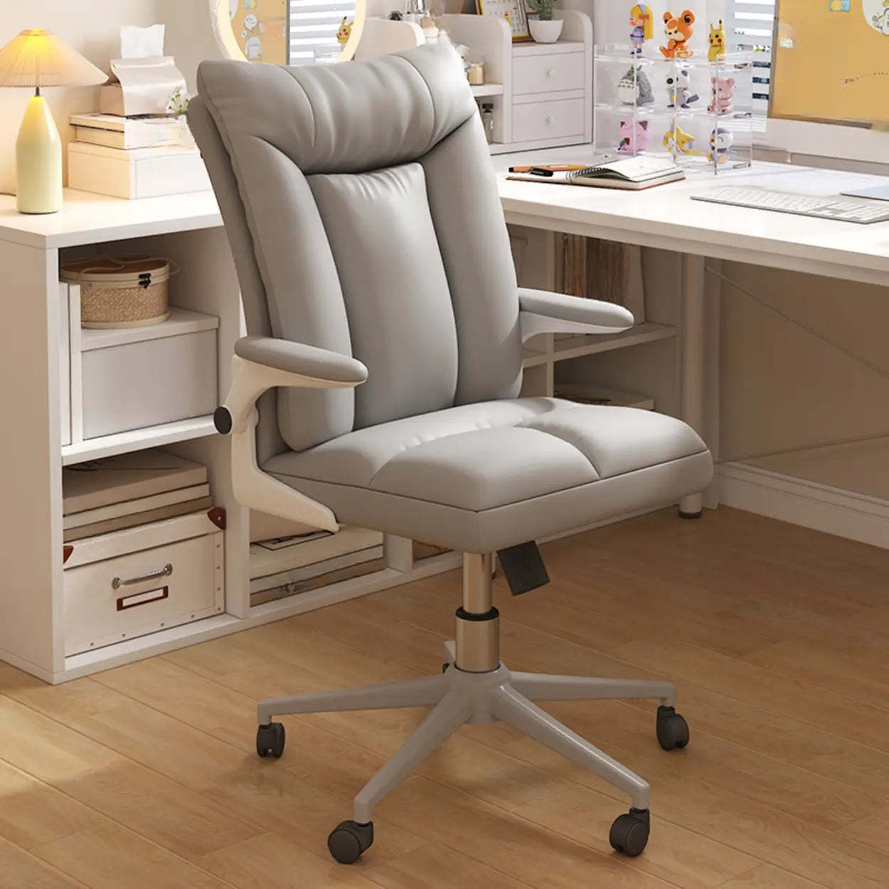 Ergonomic Swivel Fabric Office Chair