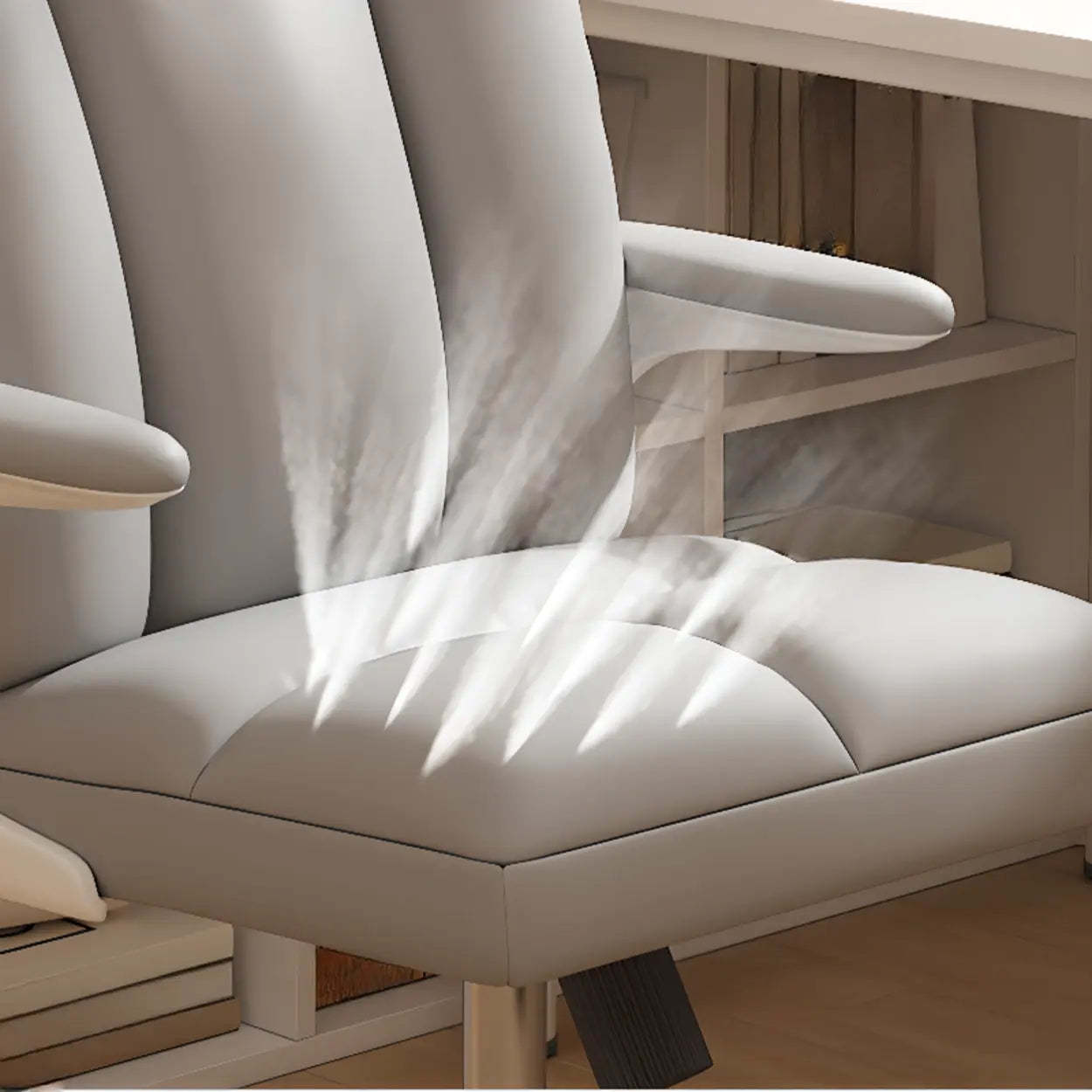 Ergonomic Swivel Fabric Office Chair