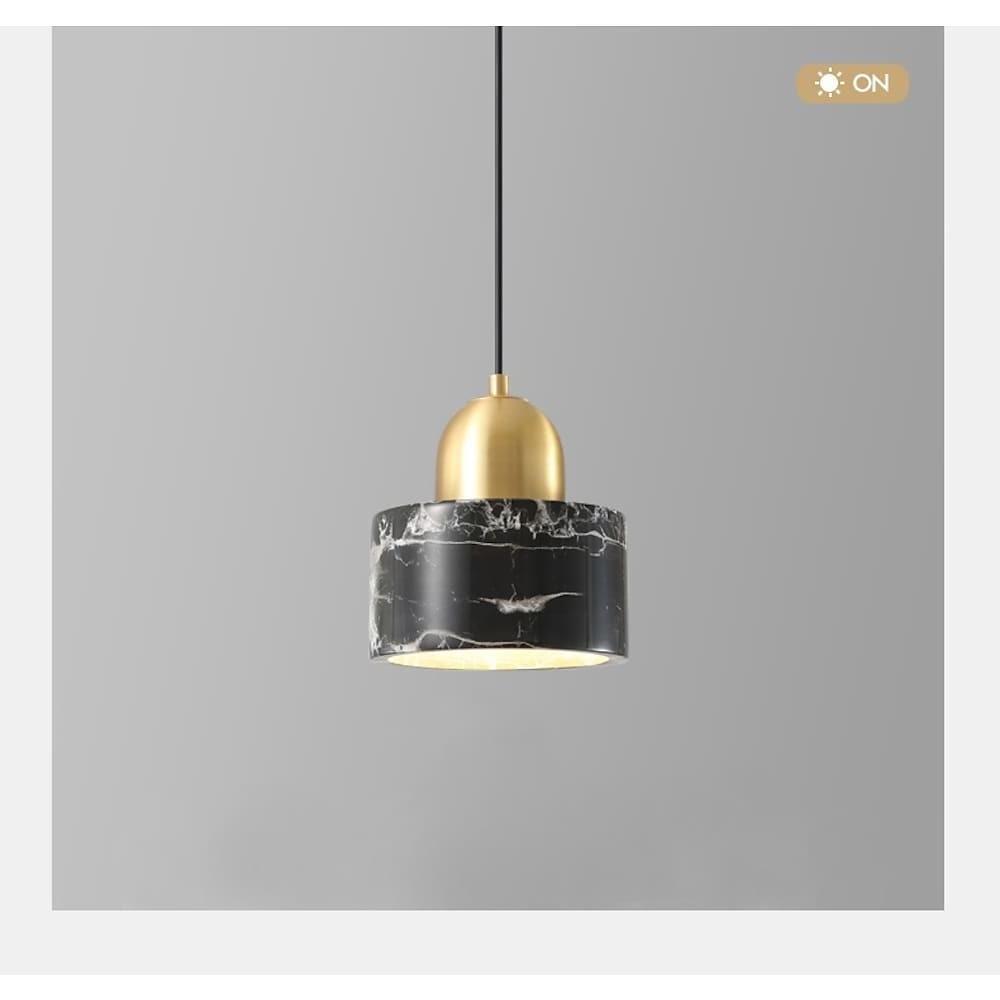 Modern Metal Marble Mini Artistic Pendant