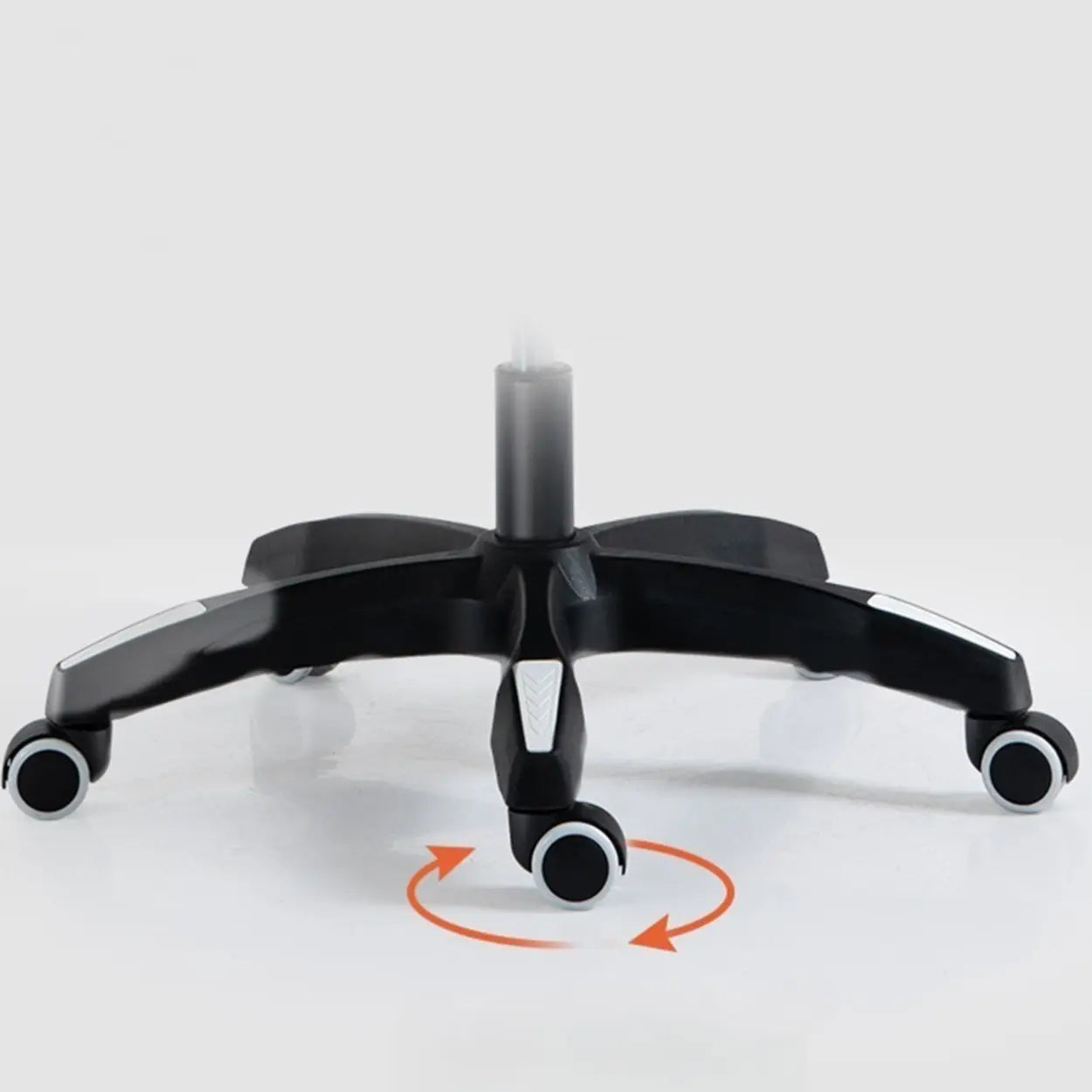 Tilt Lumbar-Support Leather Adjustable Swivel Office Chair
