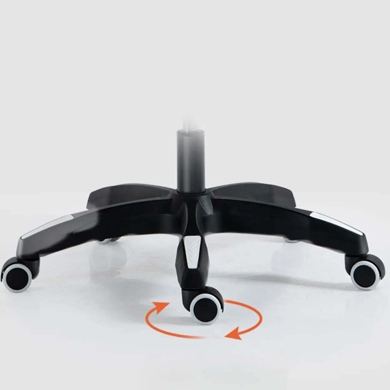 Tilt Lumbar-Support Leather Adjustable Swivel Office Chair