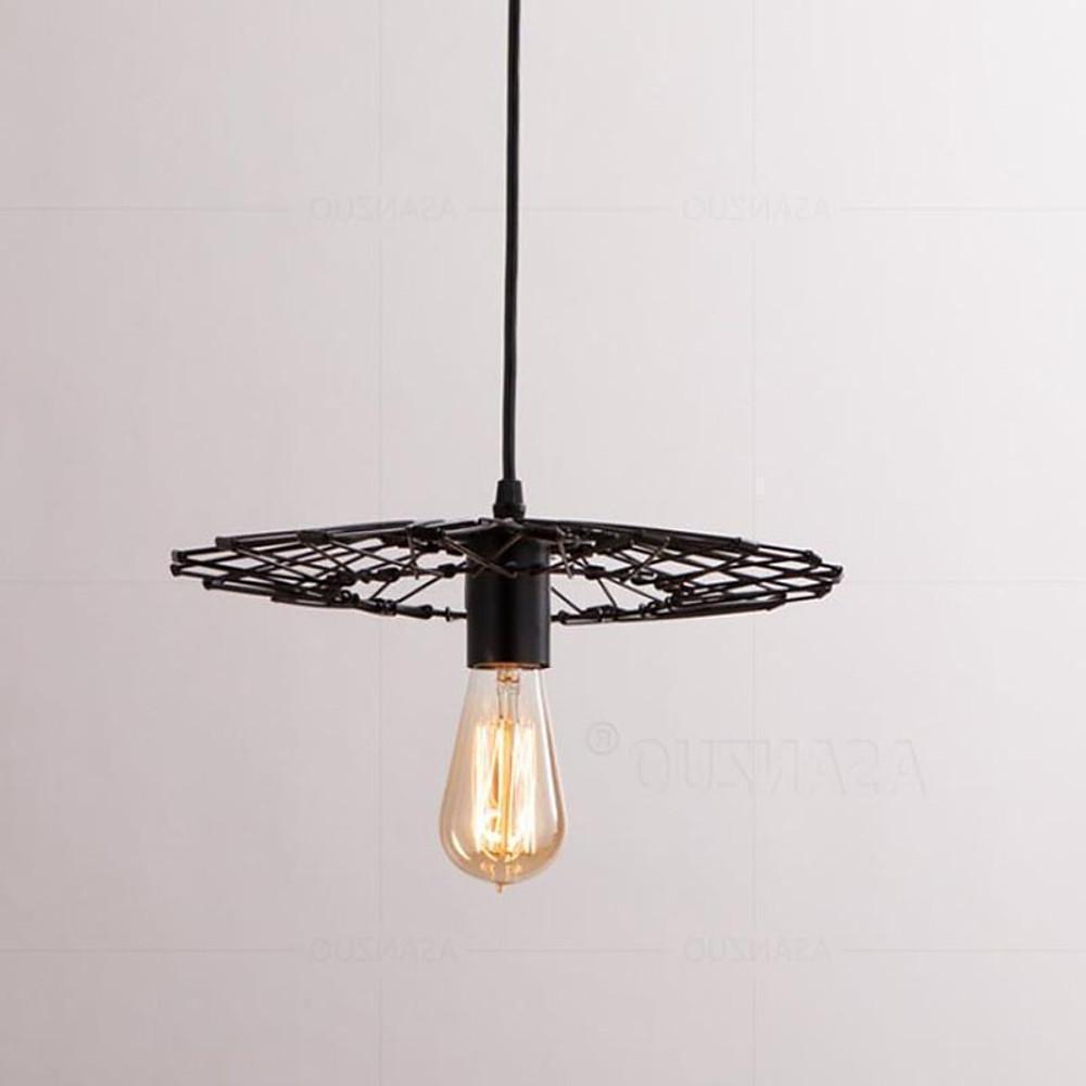 Wire Lantern Island Kitchen Pendant Lighting Country Metal Pendant Lighting-Lighom