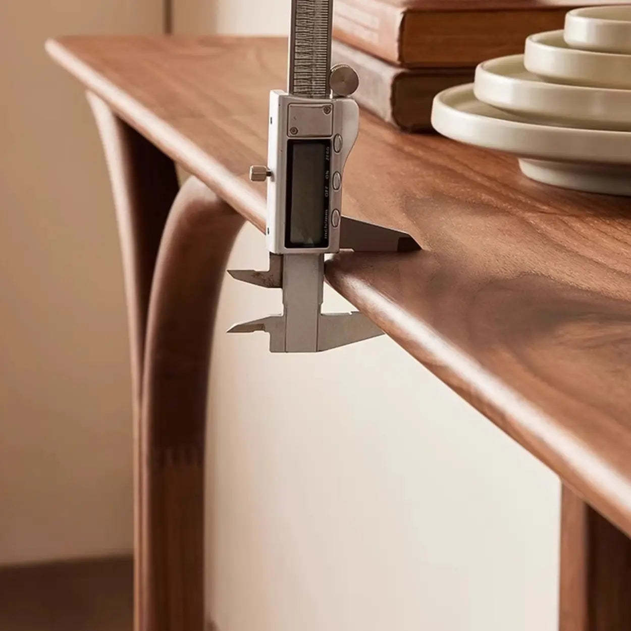 Traditional Brown Wood Rectangular Console Table