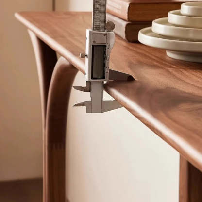 Traditional Brown Wood Rectangular Console Table