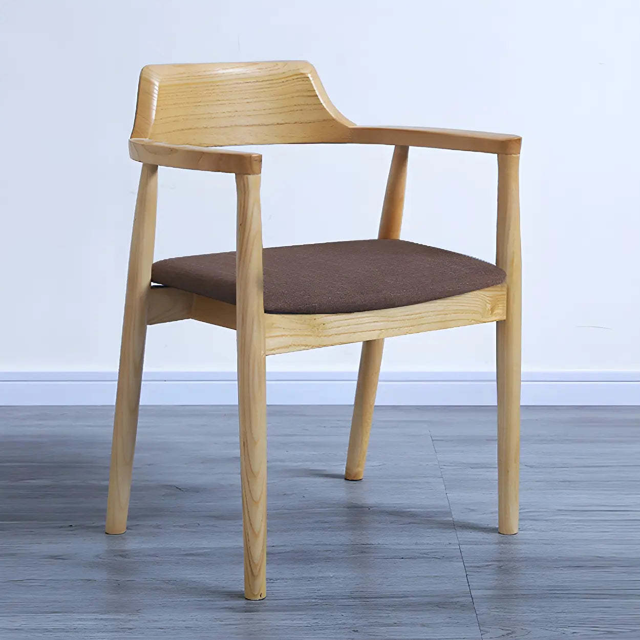 Traditional Wood Arm Dining Chair