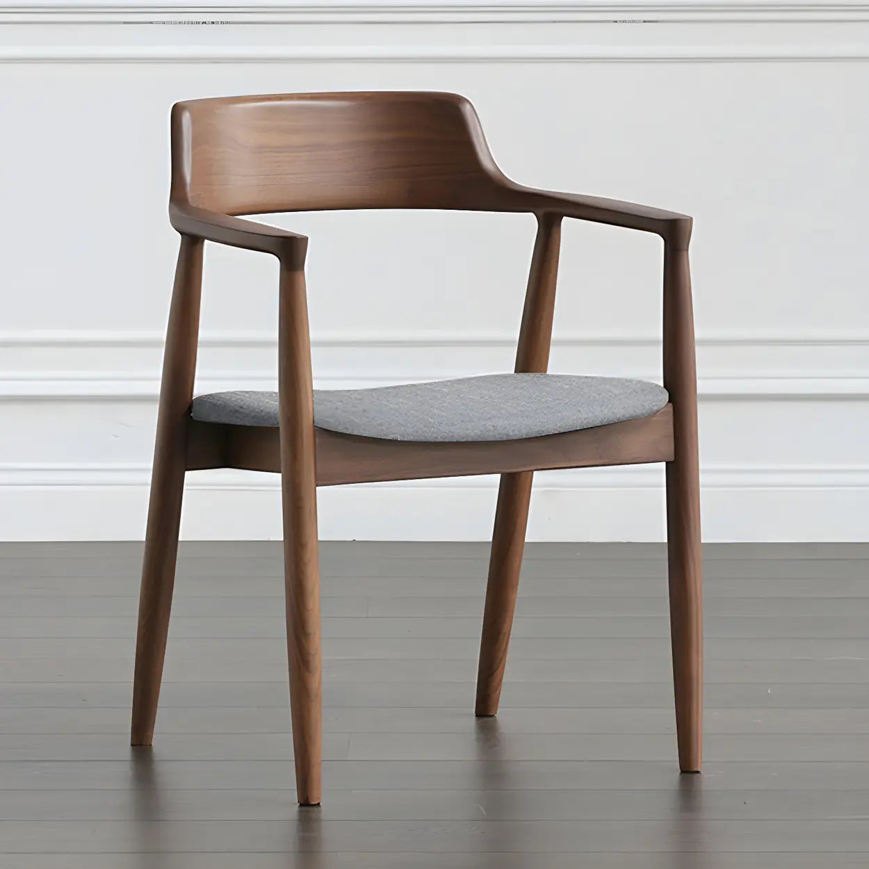 Lighom traditional arm gray dining chairs & benches
