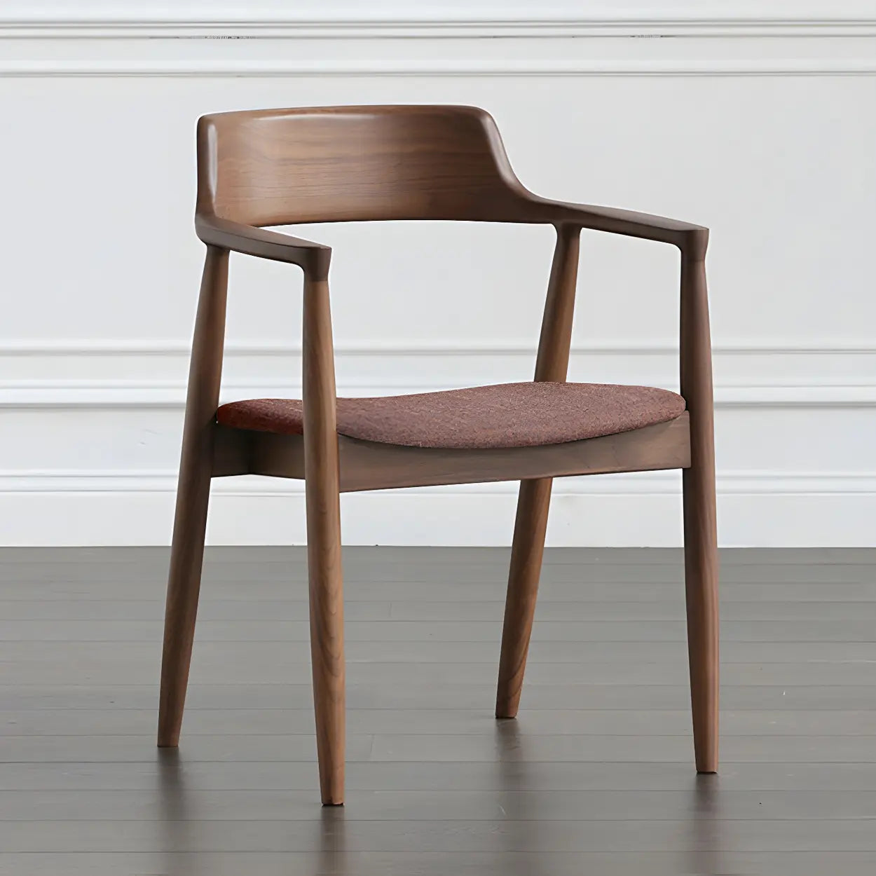Traditional arm brown dining chairs & benches, Lighom — Green