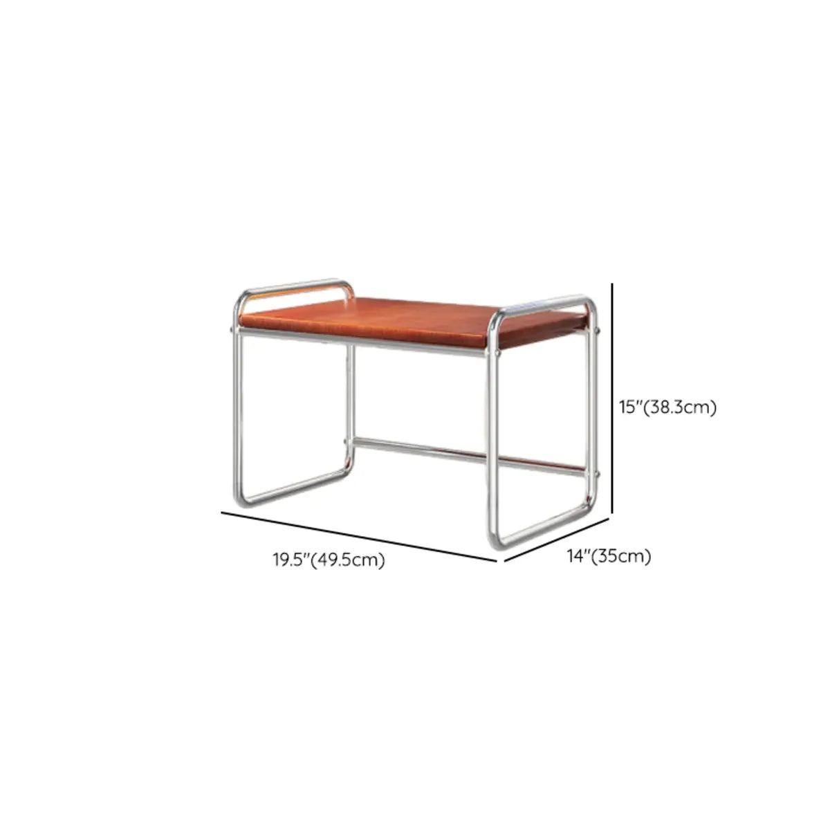 Traditional Silver Metal Frame Baker's Rack