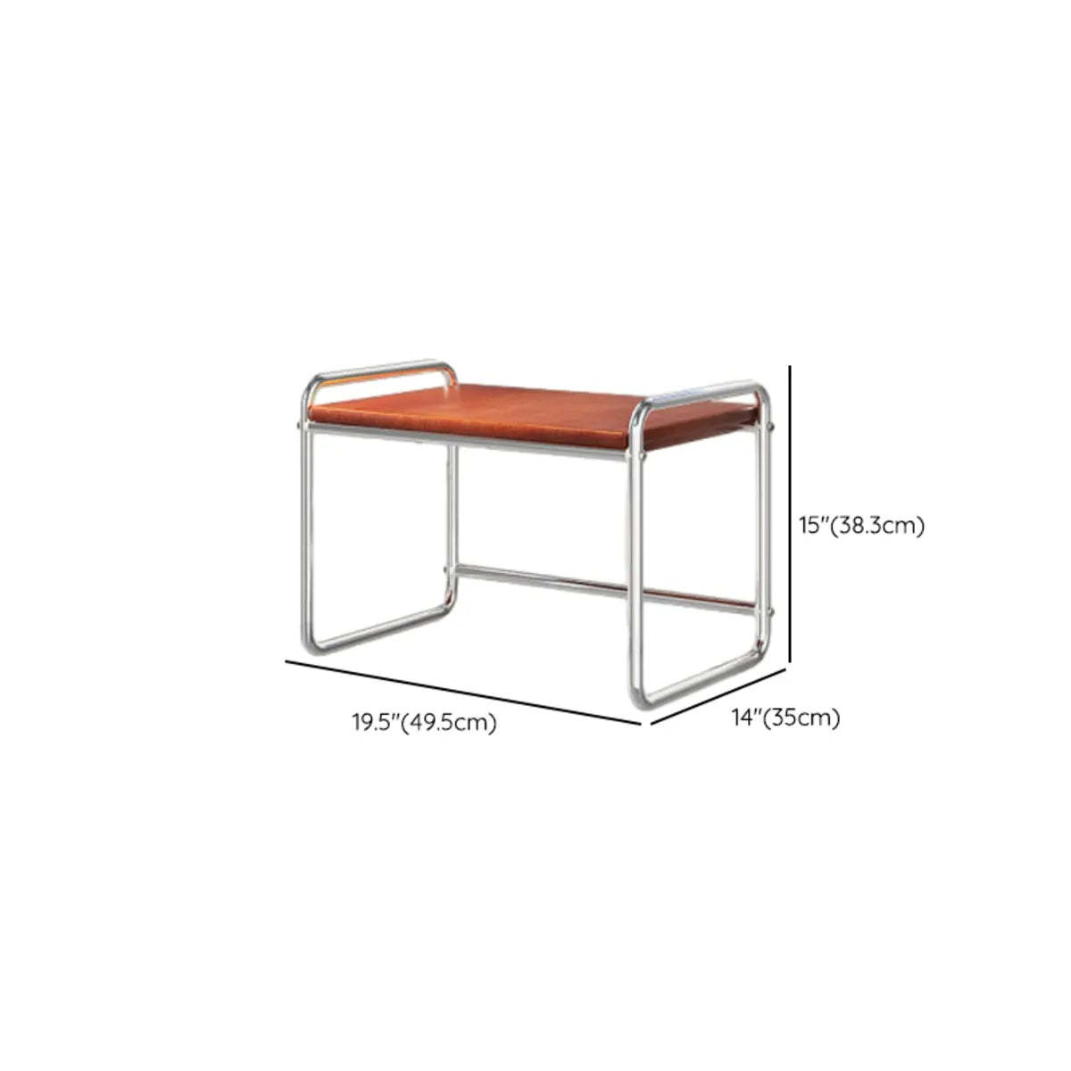 Traditional Silver Metal Frame Baker's Rack