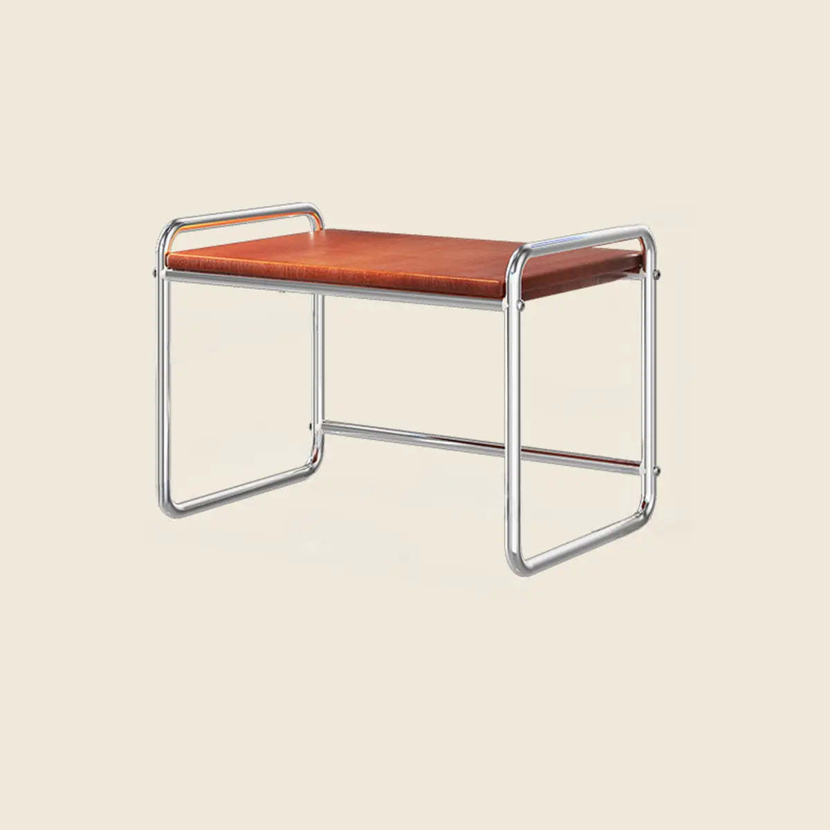 Traditional Silver Metal Frame Baker's Rack