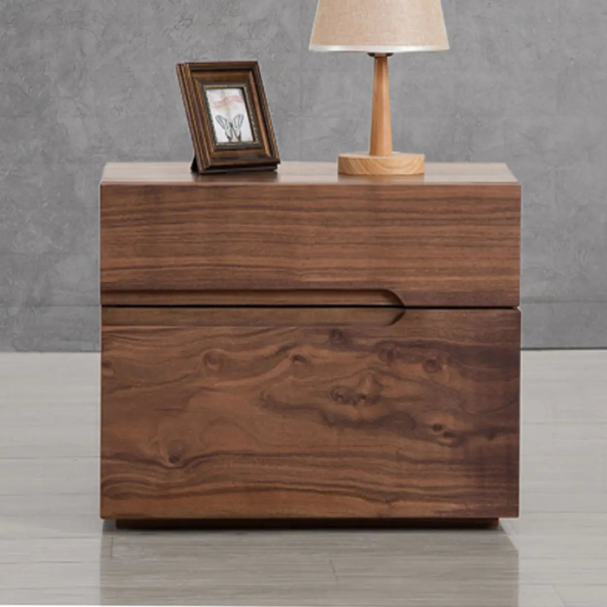 Drawers wood nightstands for bedroom