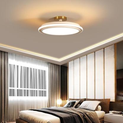 Circular LED Modern Flush Mount Lighting Ceiling Lights Hanging Light-Lighom