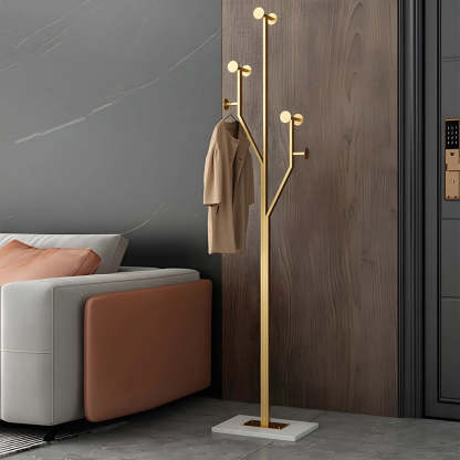 Tree-Shape Tall Freestanding Coat Rack