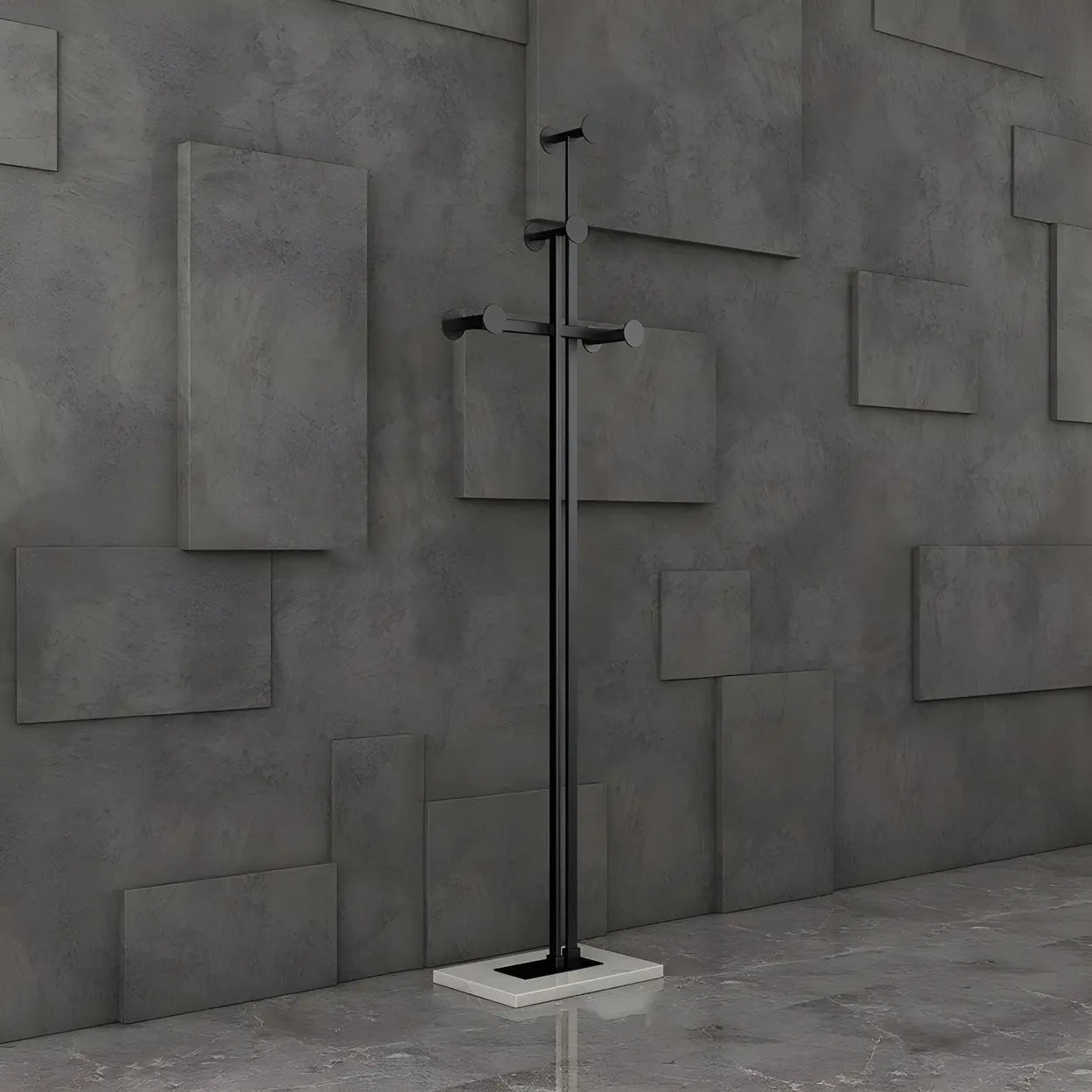 Tree-Shape Tall Freestanding Coat Rack