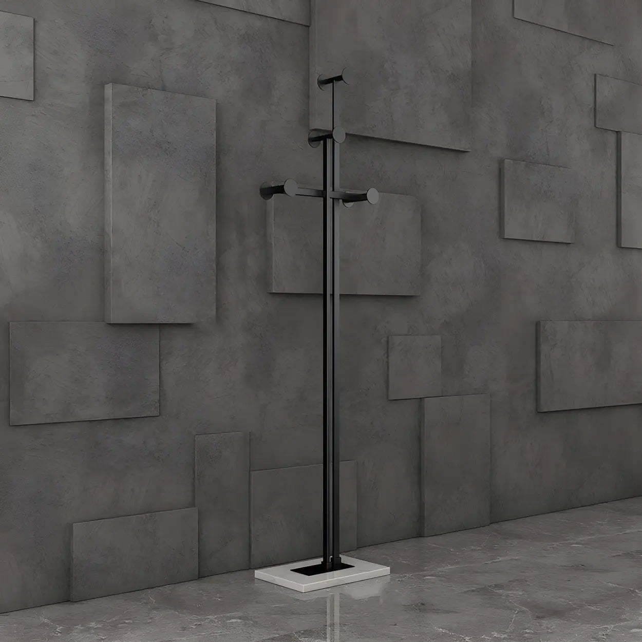 Tree-Shape Tall Freestanding Coat Rack