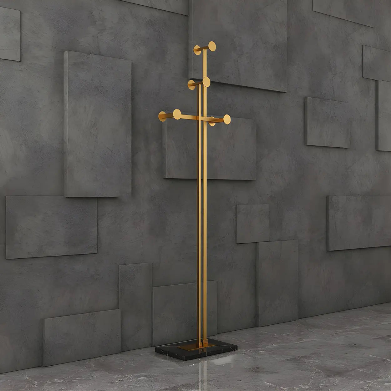 Tree-Shape Tall Freestanding Coat Rack