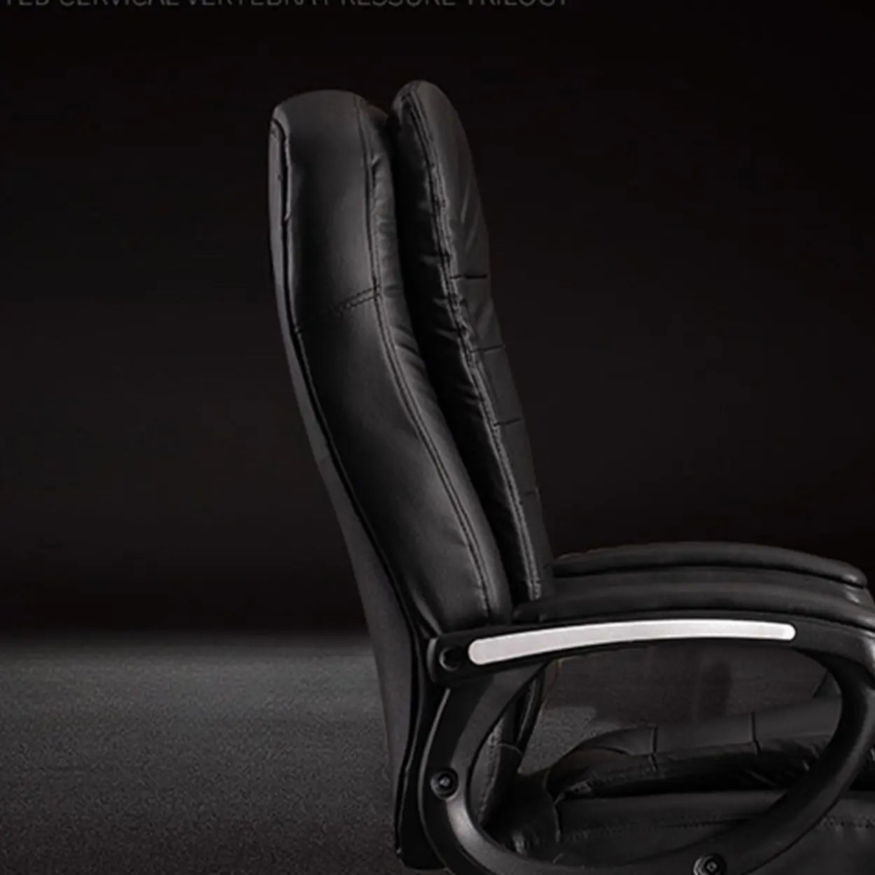 Trendy Brown Adjustable Ergonomic Leather Office Chair