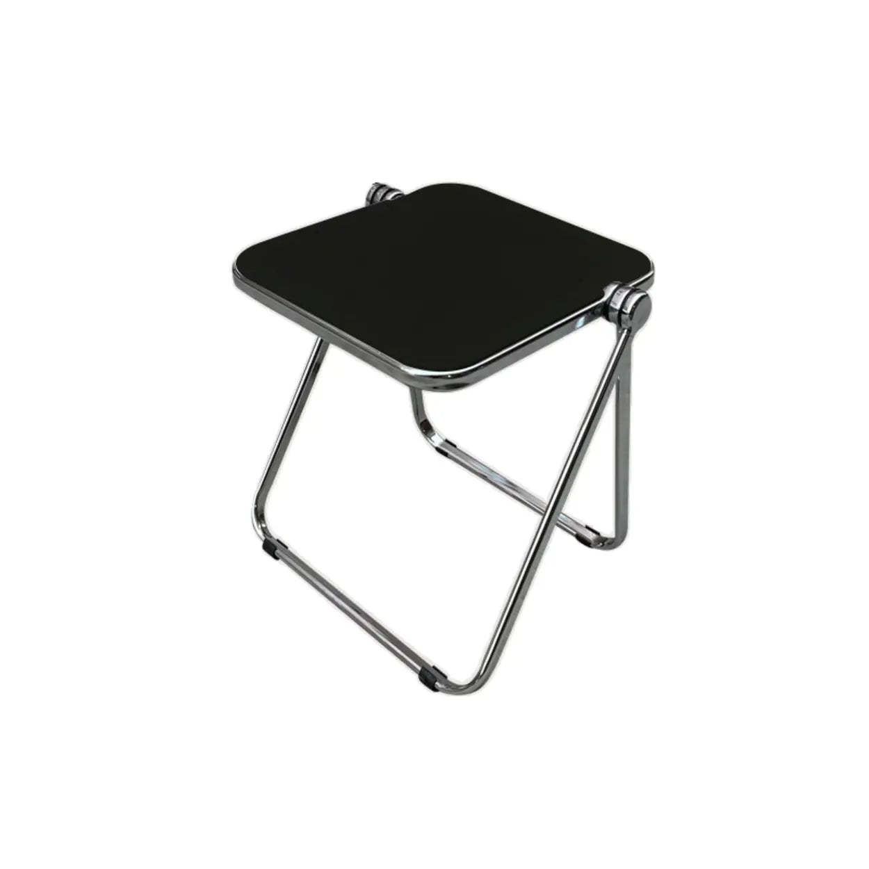 Lighom modern folding compact silver coffee tables in metal acrylic wood