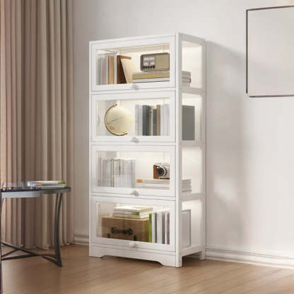 Vertical Narrow Display Bookcase
