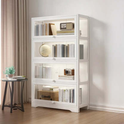 Vertical Narrow Display Bookcase