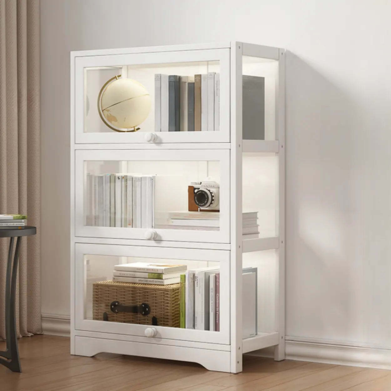 Vertical Narrow Display Bookcase
