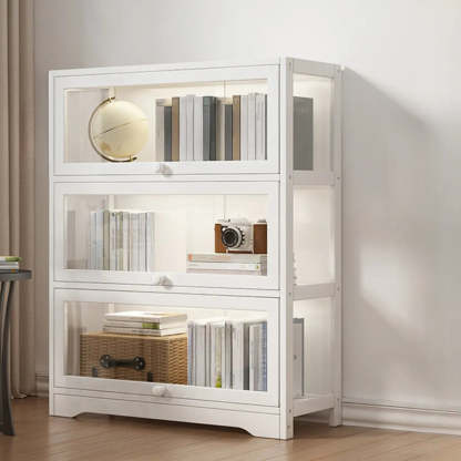 Vertical Narrow Display Bookcase