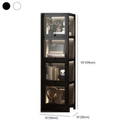 Vertical Narrow Display Bookcase